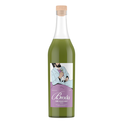 PRE-ORDER Broda Lime Agave Mint Vodka (750mL)