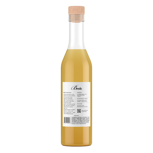 Broda Lemon Honey Ginger Vodka (350ml)