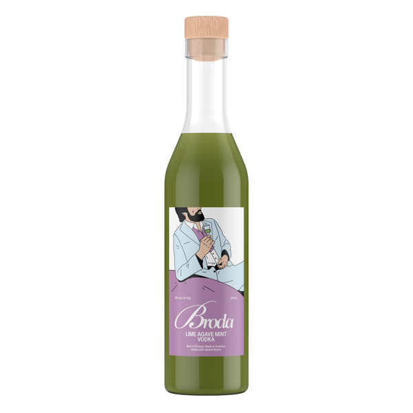 Broda Lime Agave Mint Vodka (350ml)