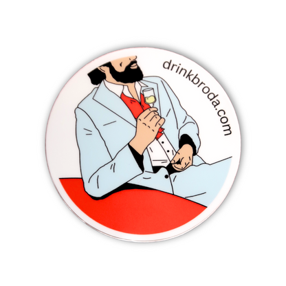 Broda Man Sticker