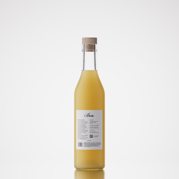 Broda Lemon Honey Ginger Vodka (350ml)