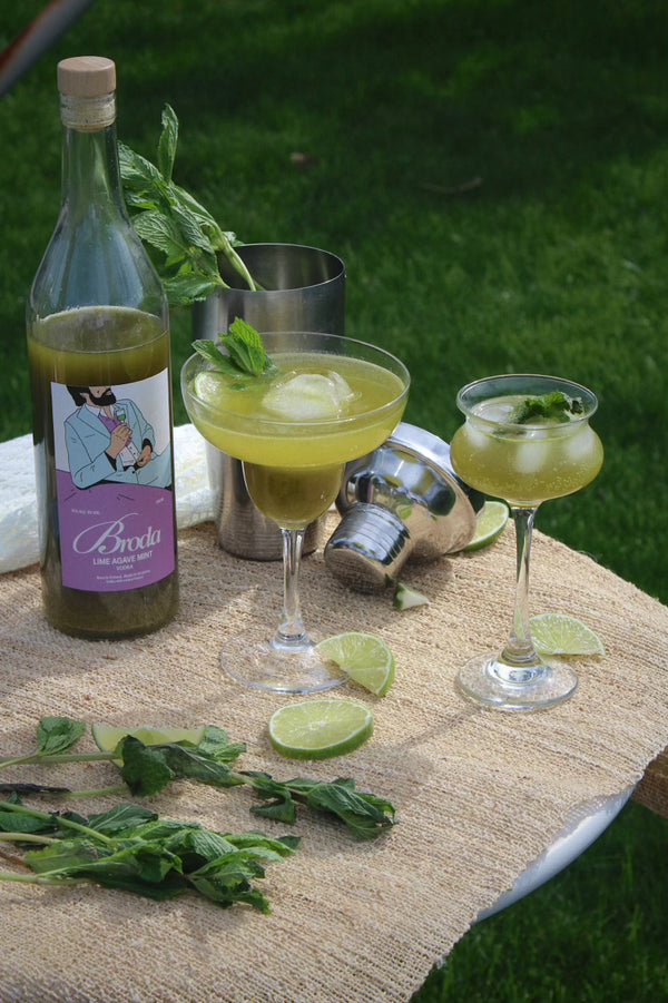 Broda Lime Agave Mint Vodka (750mL)