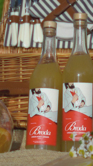 Broda Lemon Honey Ginger Vodka (750mL)